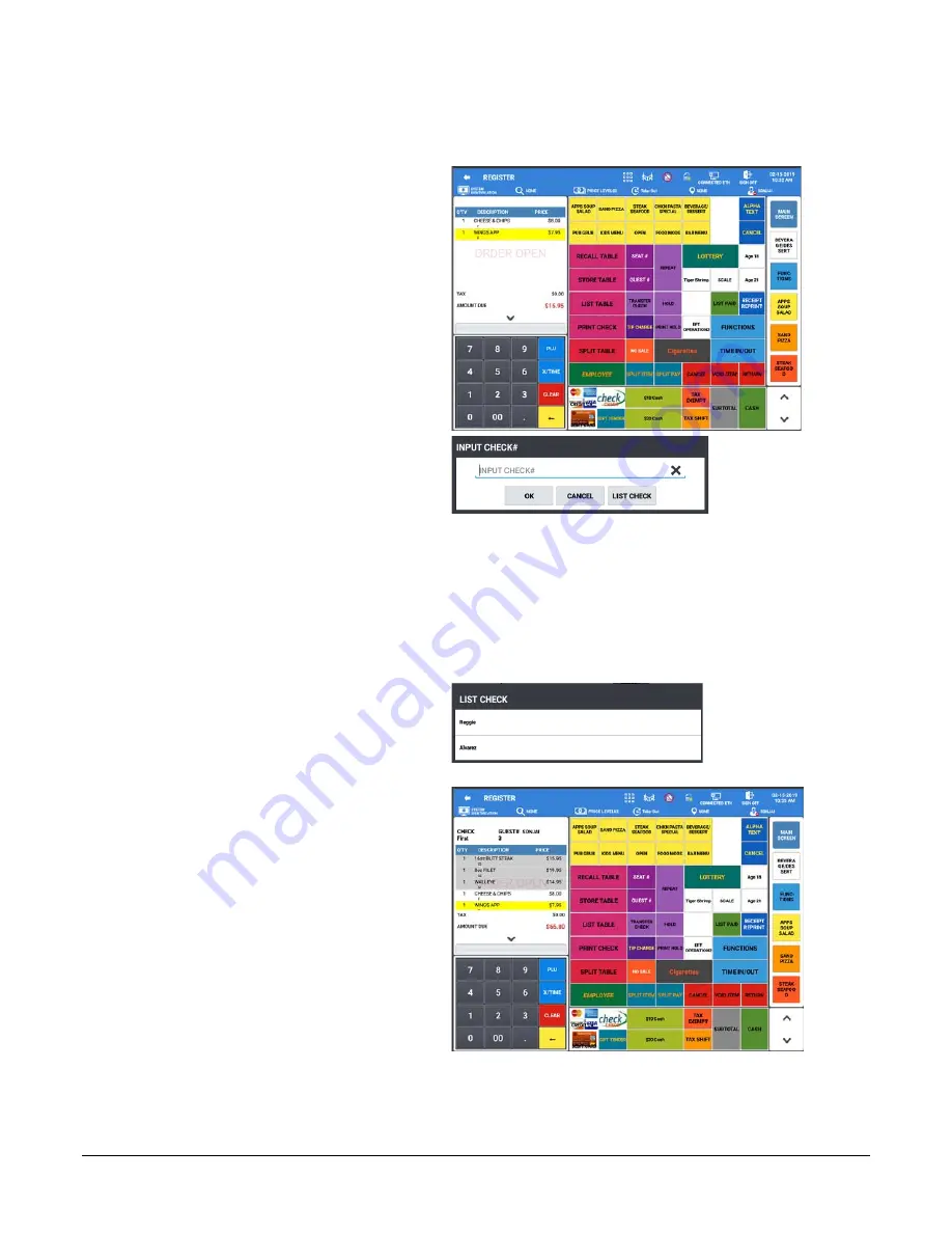 Sam4s SAP-6600 Operator'S Manual Download Page 111