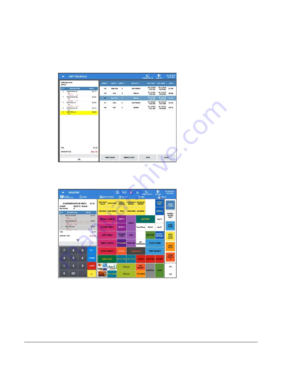 Sam4s SAP-6600 Operator'S Manual Download Page 120