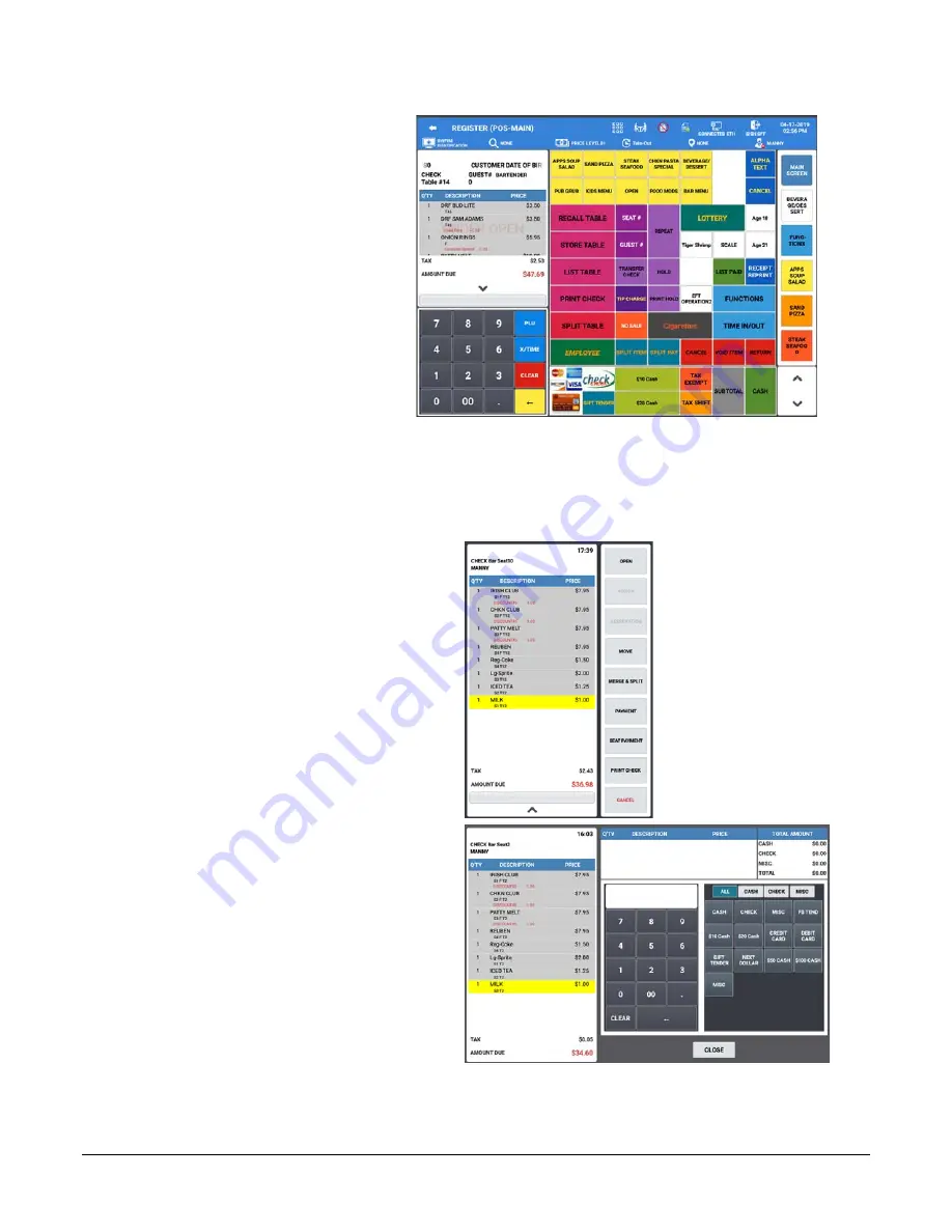 Sam4s SAP-6600 Operator'S Manual Download Page 151