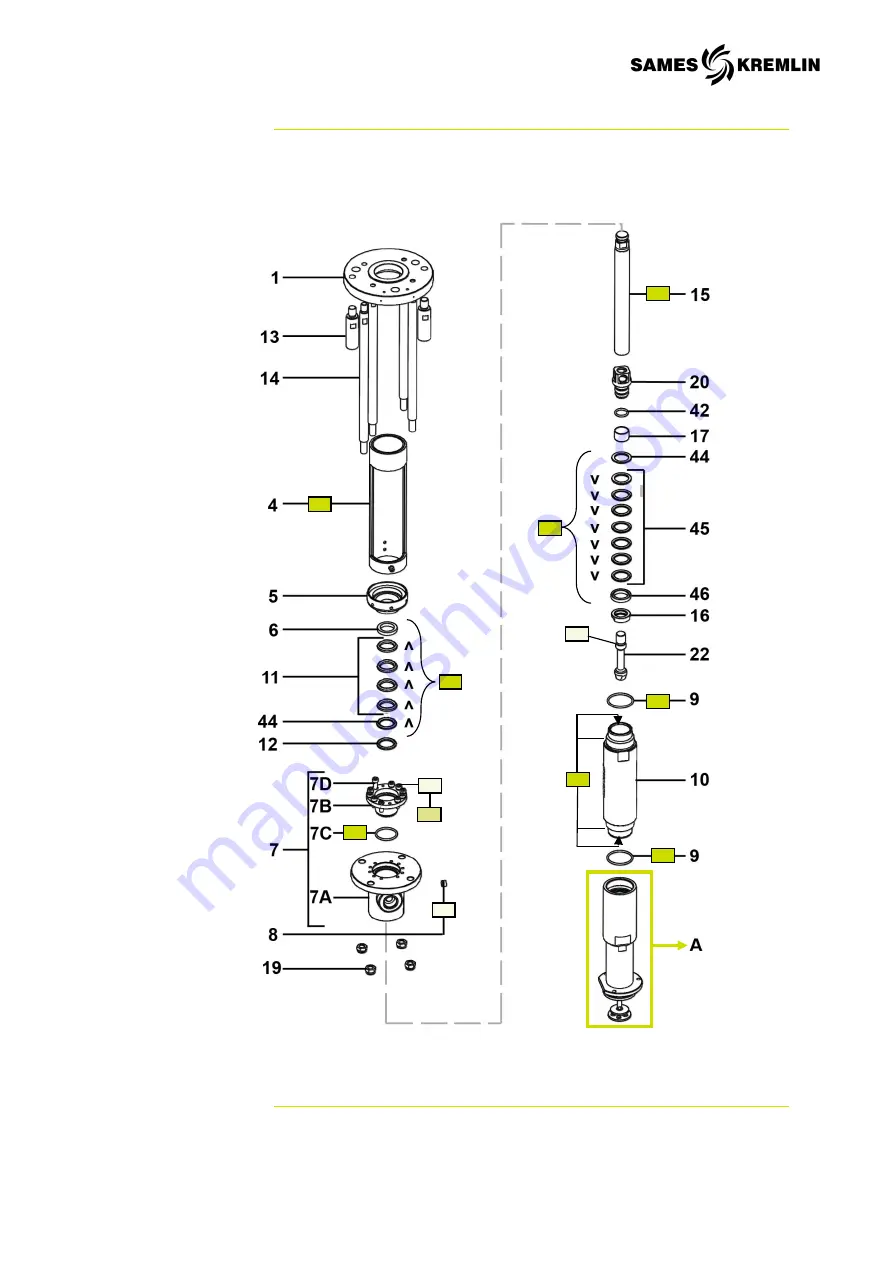 SAMES KREMLIN REX SH0340 Скачать руководство пользователя страница 38