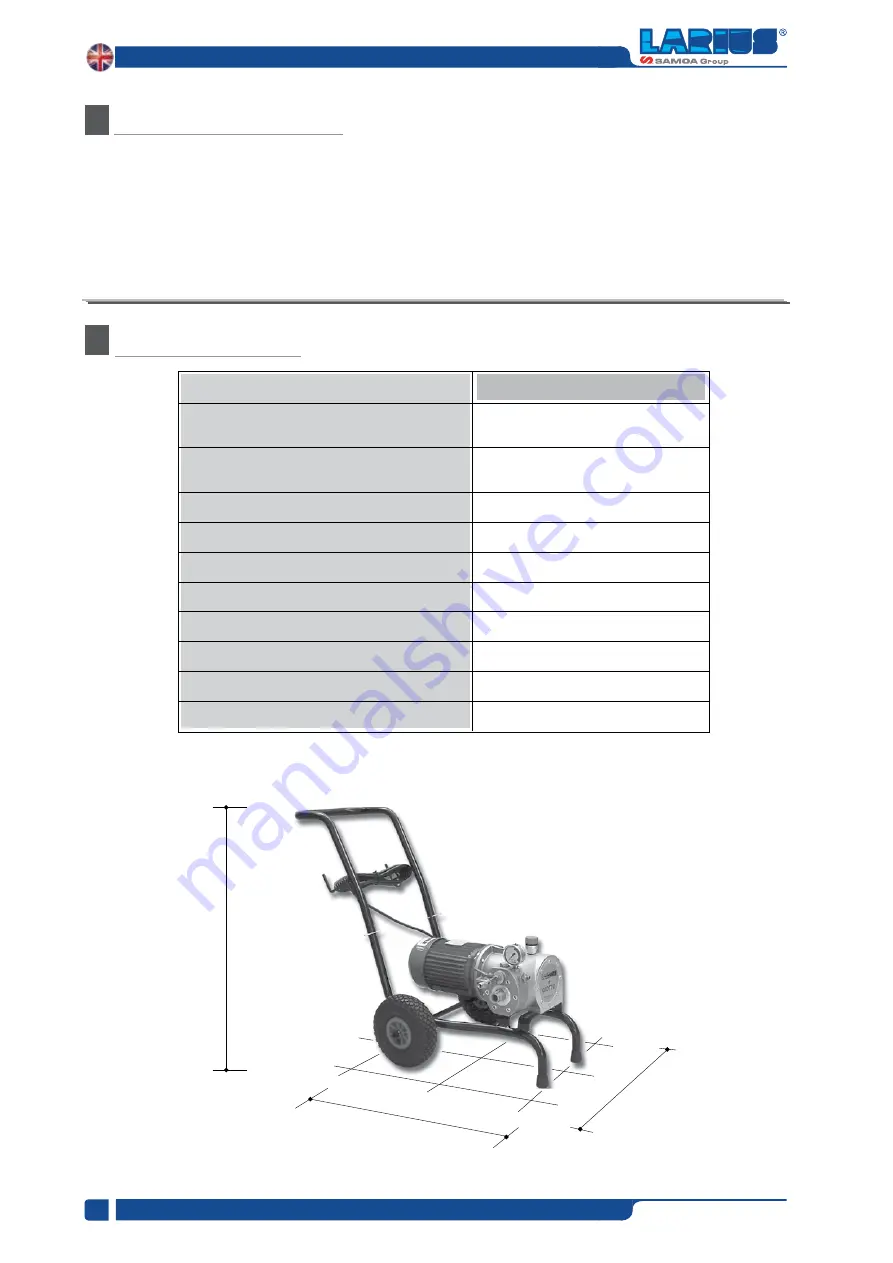 Samoa LARIUS GIOTTO Operating And Maintenance Manual Download Page 4