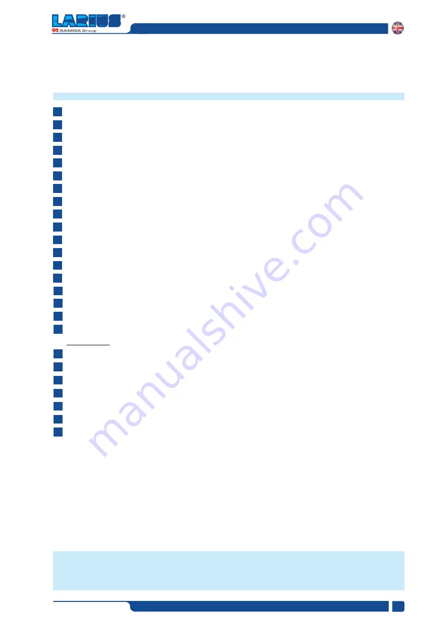 Samoa LARIUS PNEUMATIC HOIST 200 Operating And Maintenance Manual Download Page 3