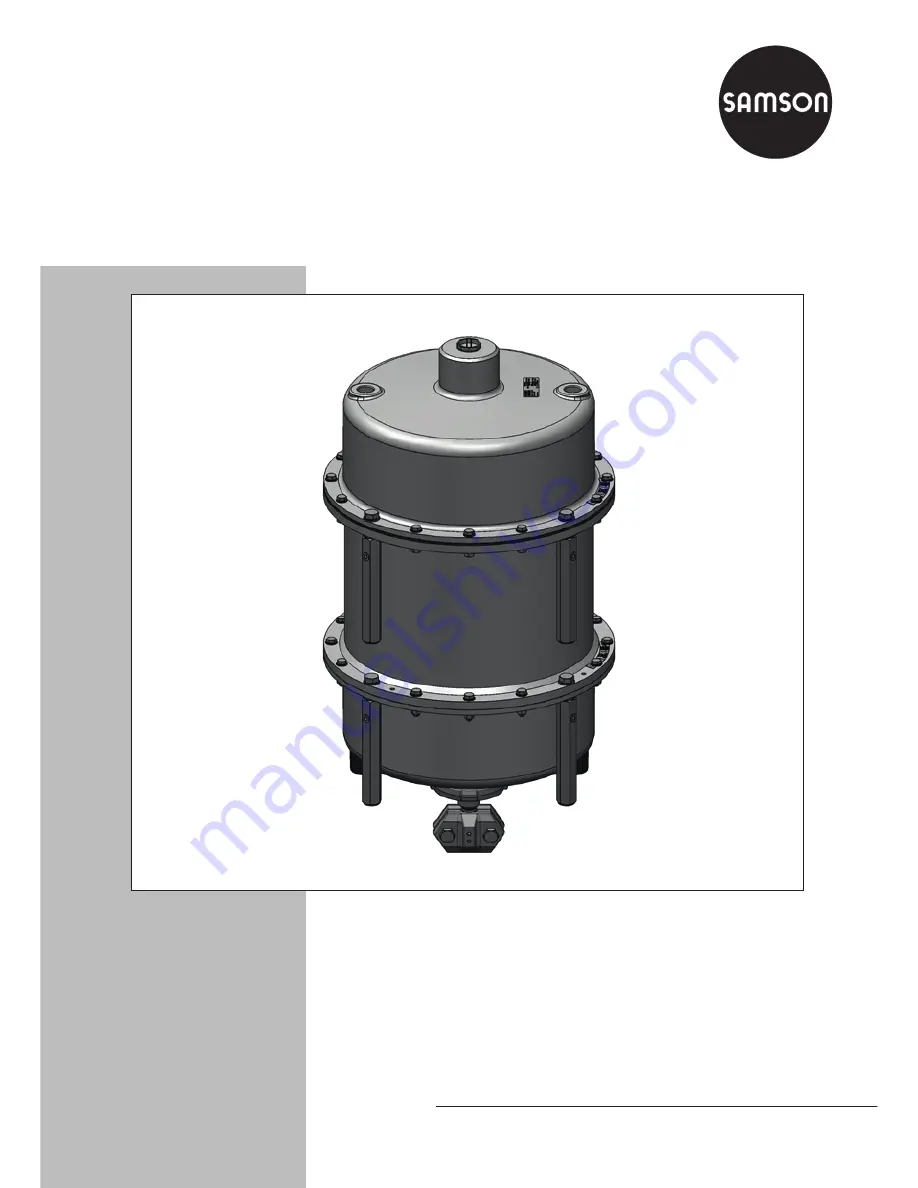 Samson 3271 Mounting And Operating Instructions Download Page 1