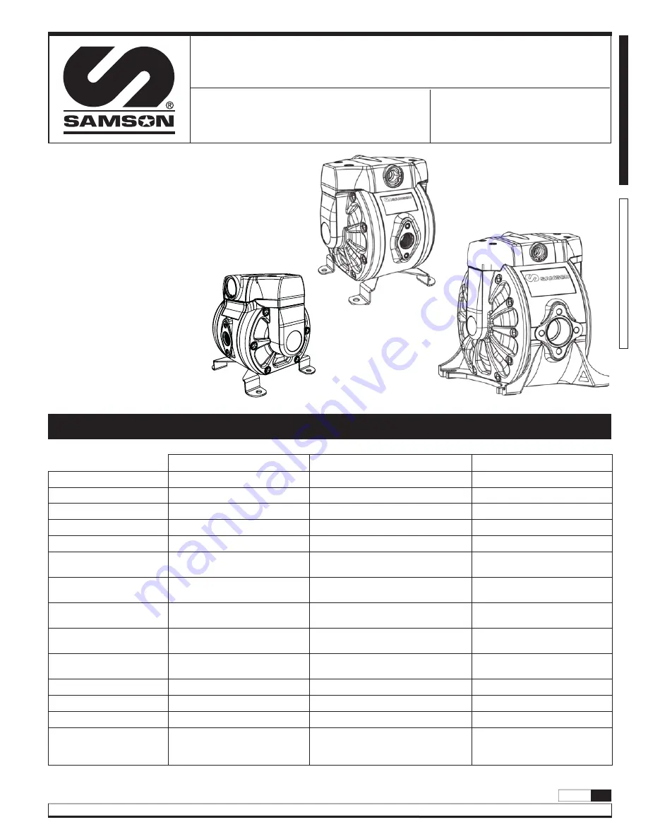 Samson DF30 Operation And Maintenance Manual Download Page 1