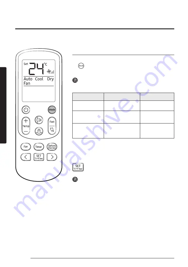 Samsung AR AY5Y Series User Manual Download Page 14