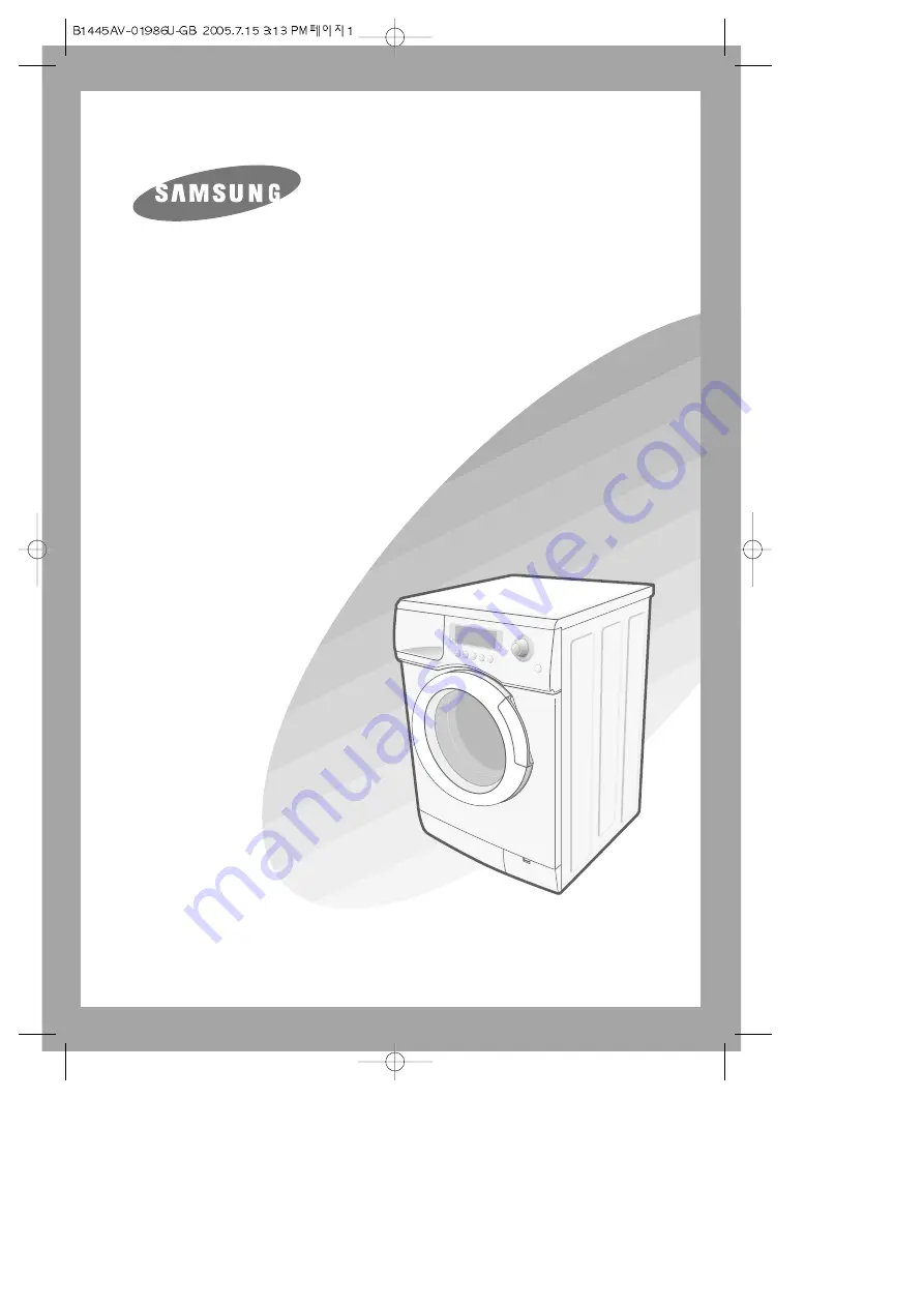 Samsung B1445A(V/S) Owner'S Instructions Manual Download Page 1