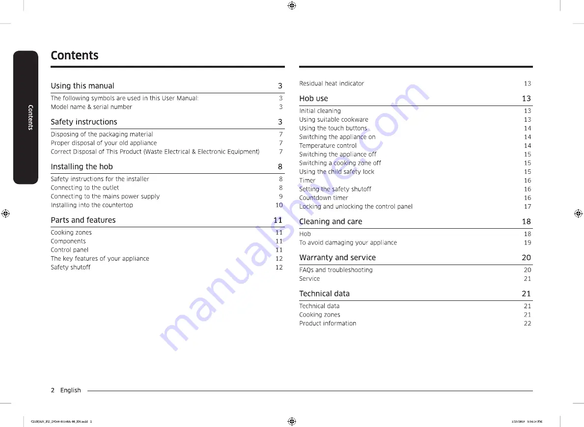 Samsung C21RJAN series User Manual Download Page 2