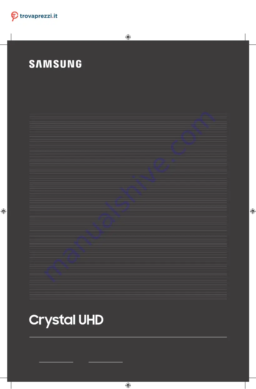 Samsung Crystal 7 Series User Manual Download Page 1