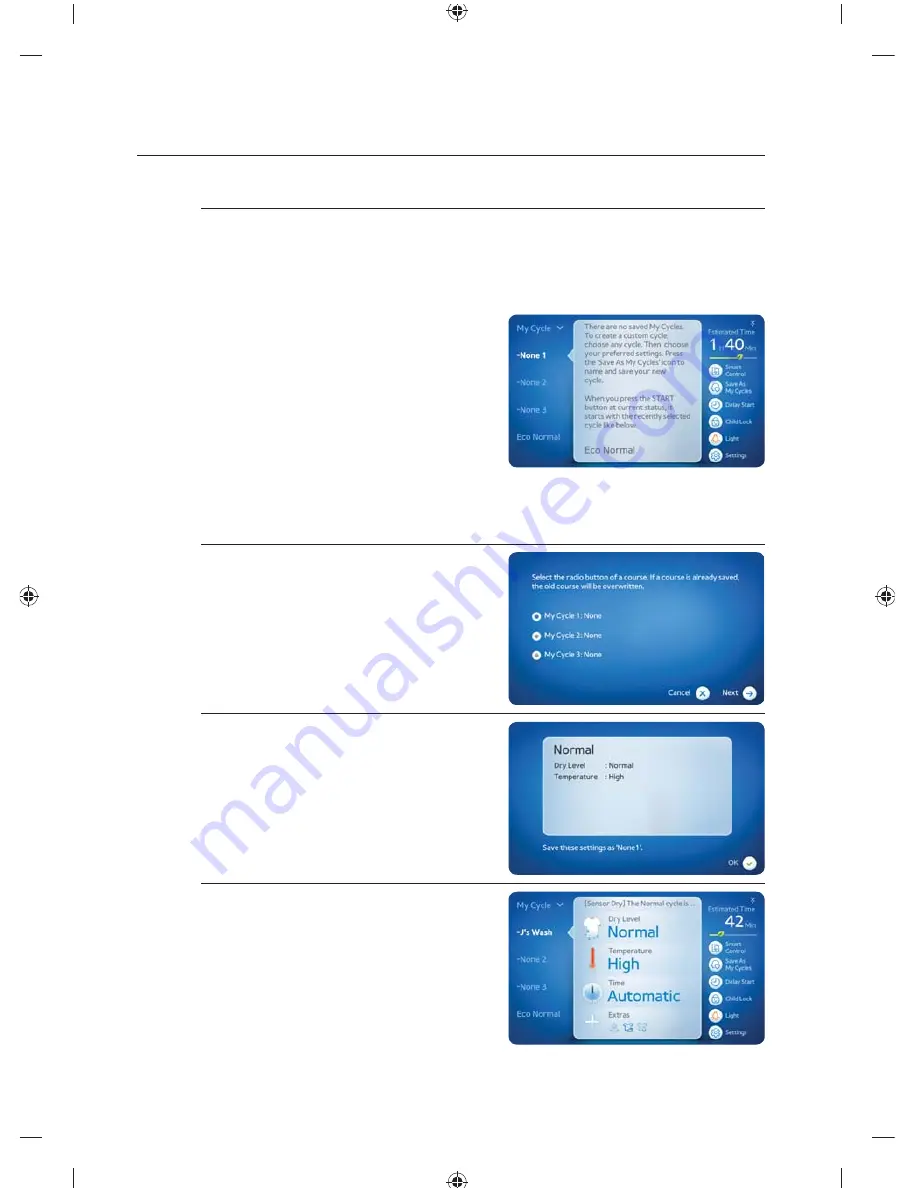 Samsung DV457EVGSGR/AA User Manual Download Page 38