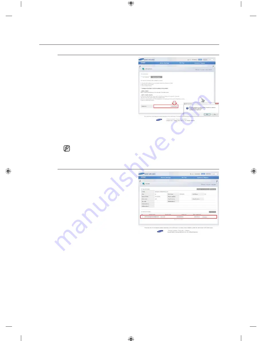 Samsung DV457EVGSGR/AA User Manual Download Page 198