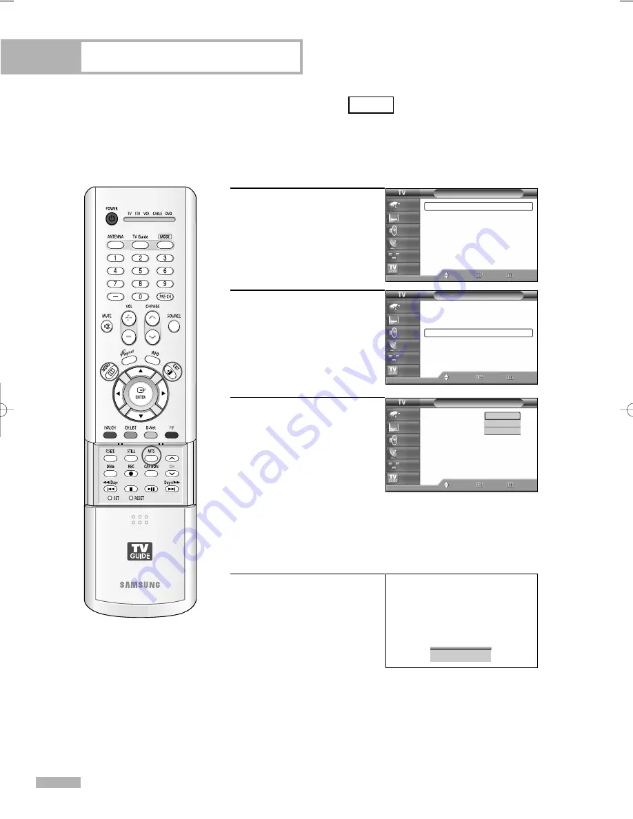 Samsung HL-R5078W Manual De Instrucciones Download Page 80