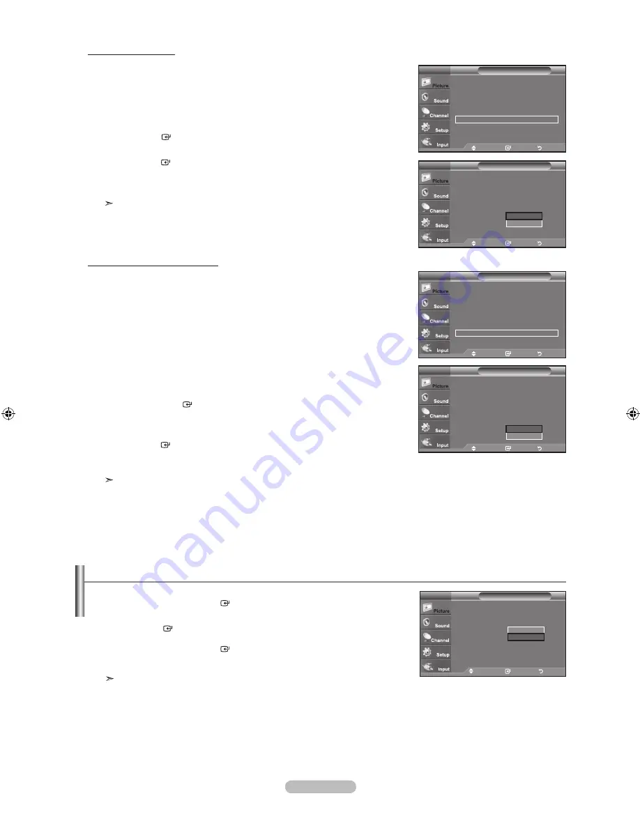 Samsung LN26A450 User Manual Download Page 116