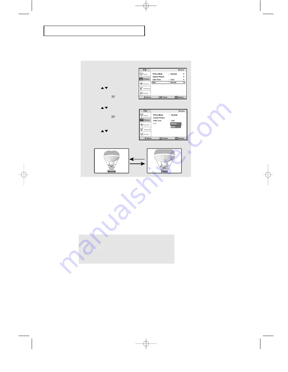 Samsung LT-P2035 Owner'S Instructions Manual Download Page 32