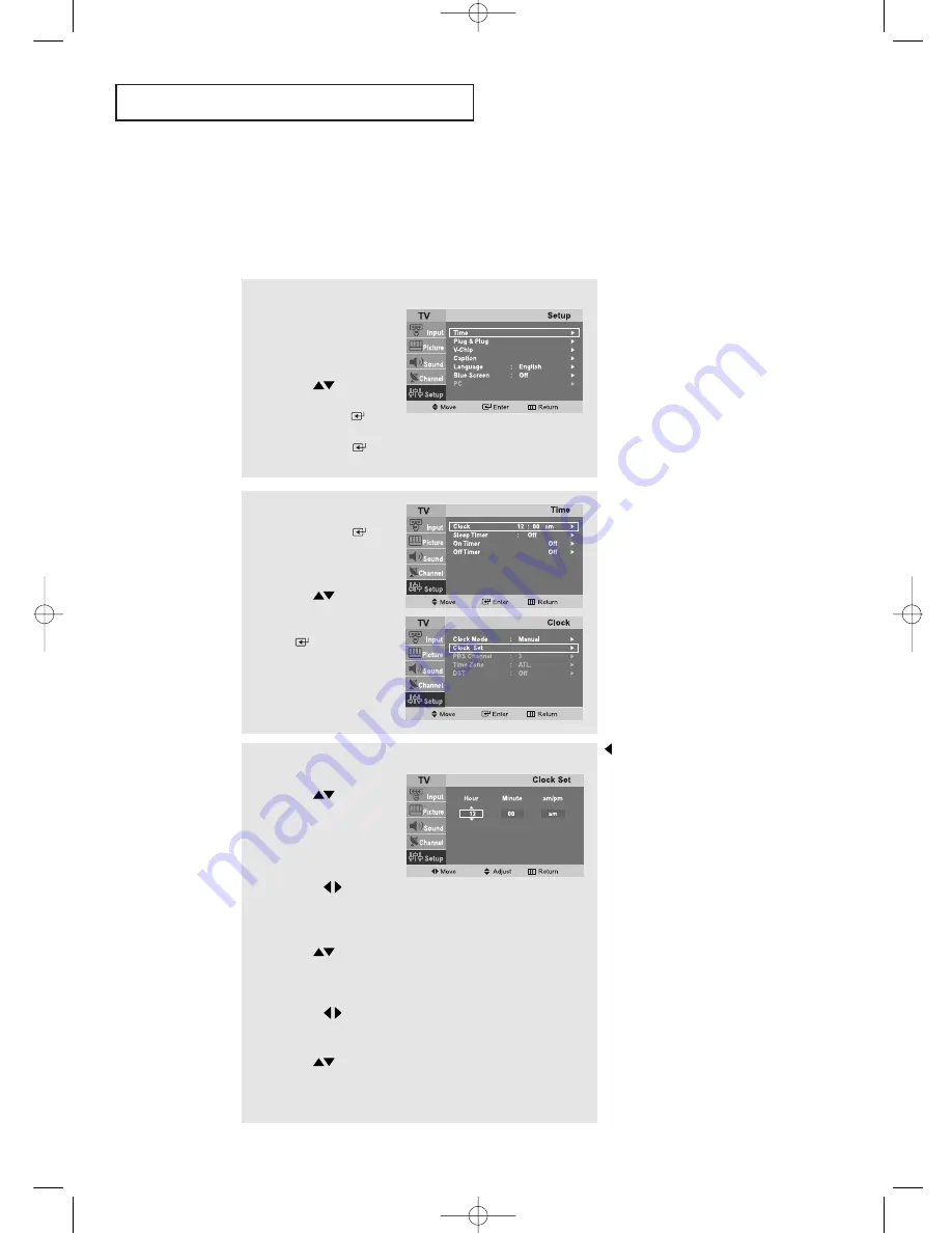 Samsung LT-P2045U Owner'S Instructions Manual Download Page 34