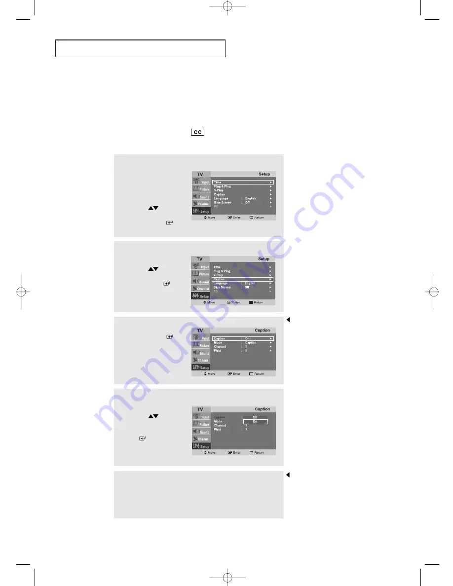 Samsung LT-P2045U Owner'S Instructions Manual Download Page 40