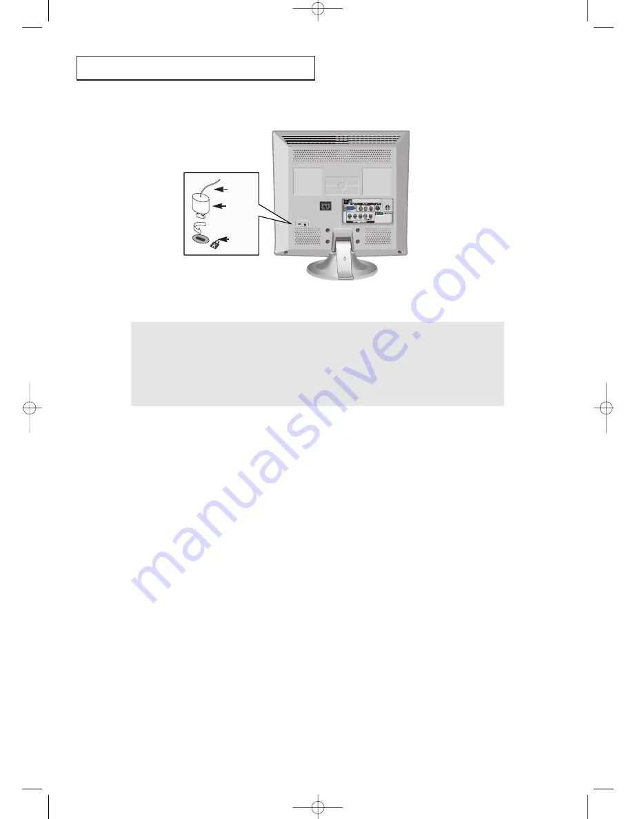 Samsung LT-P2045U Owner'S Instructions Manual Download Page 58