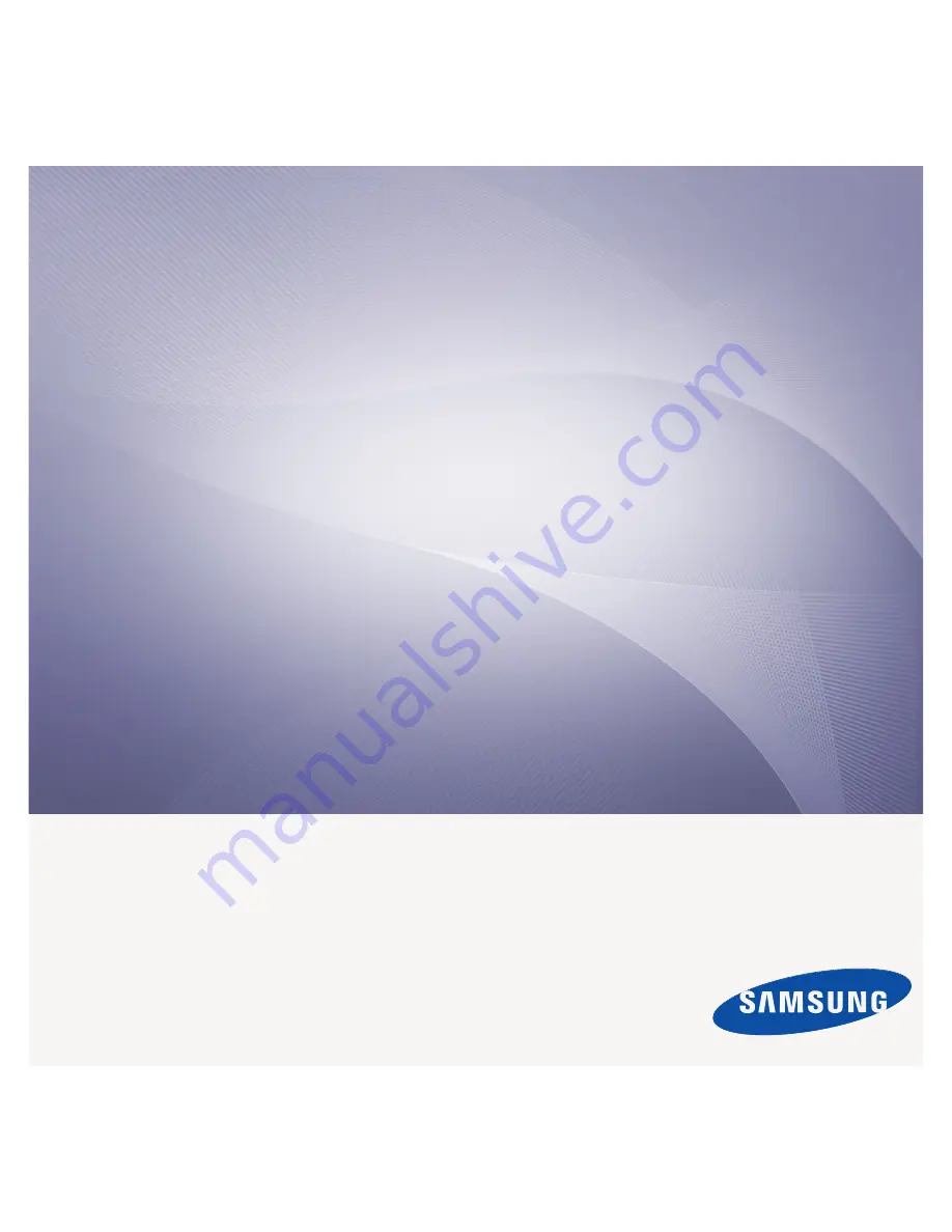 Samsung ML-2545 Series User Manual Download Page 1