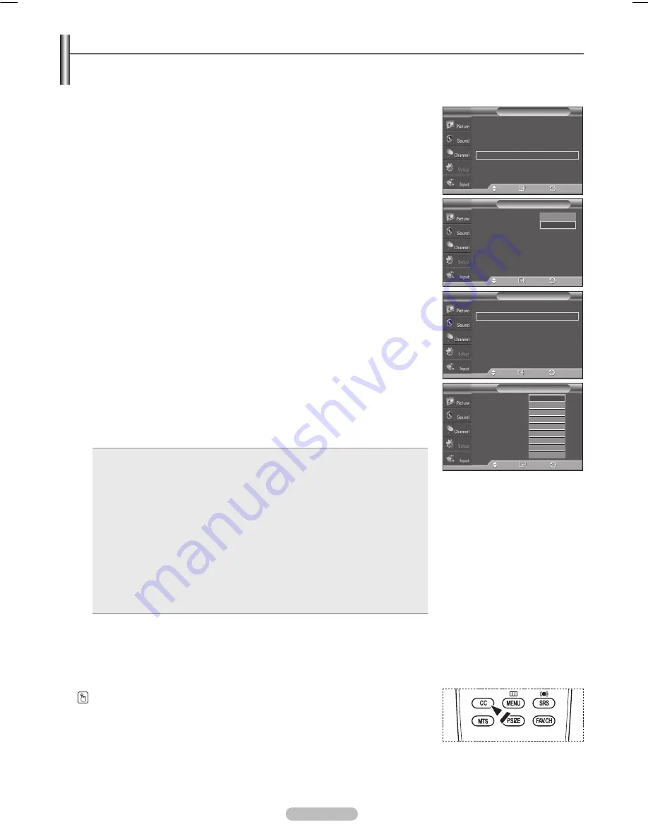 Samsung PN42A410 Скачать руководство пользователя страница 118