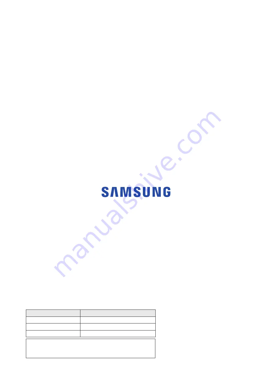 Samsung QN43Q60TBF Service Manual Download Page 4