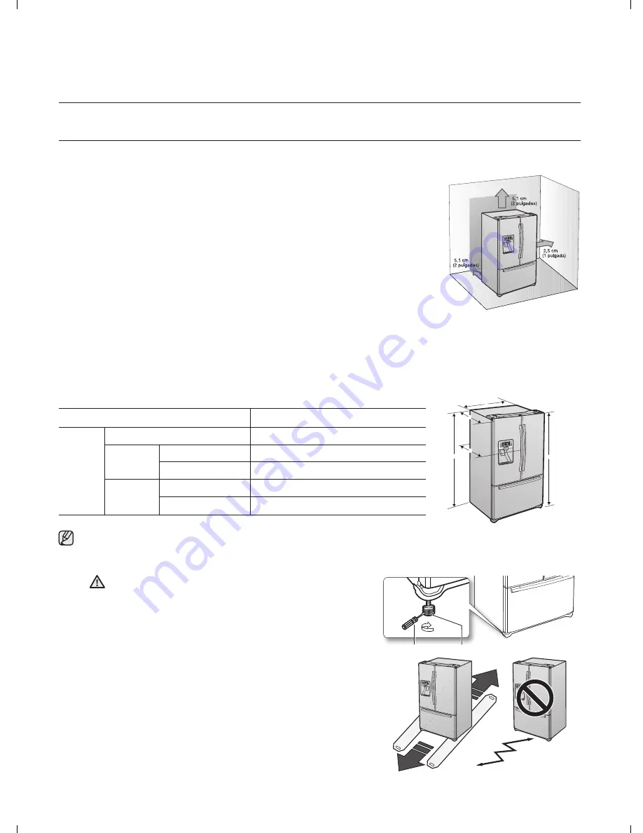 Samsung RFG297AABP/XAA Manual De Usuario Download Page 8