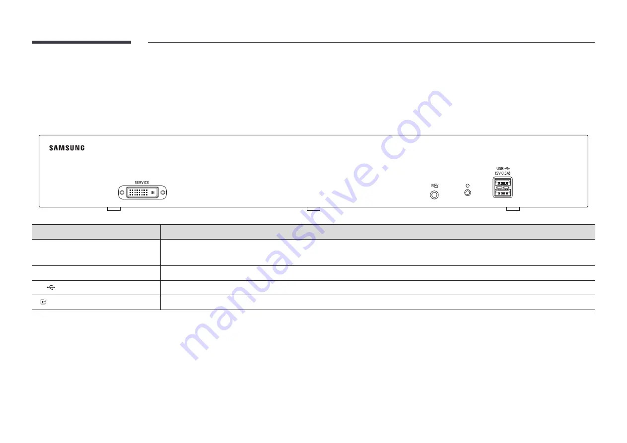 Samsung SBB-CX4B User Manual Download Page 11