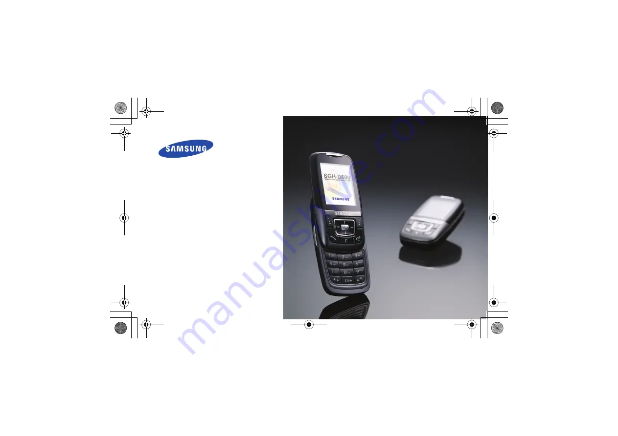 Samsung SGH-D600E Скачать руководство пользователя страница 2