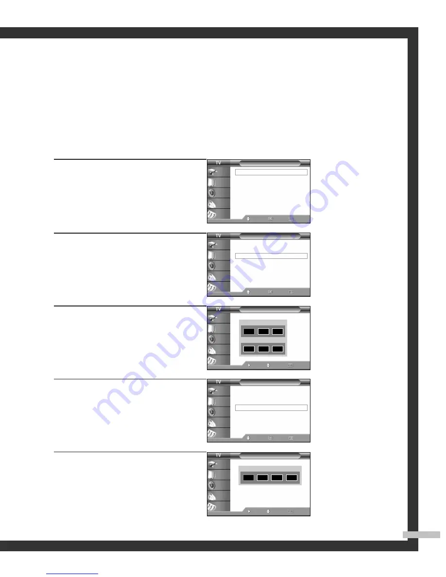 Samsung SP-46L3HR Owner'S Instructions Manual Download Page 39