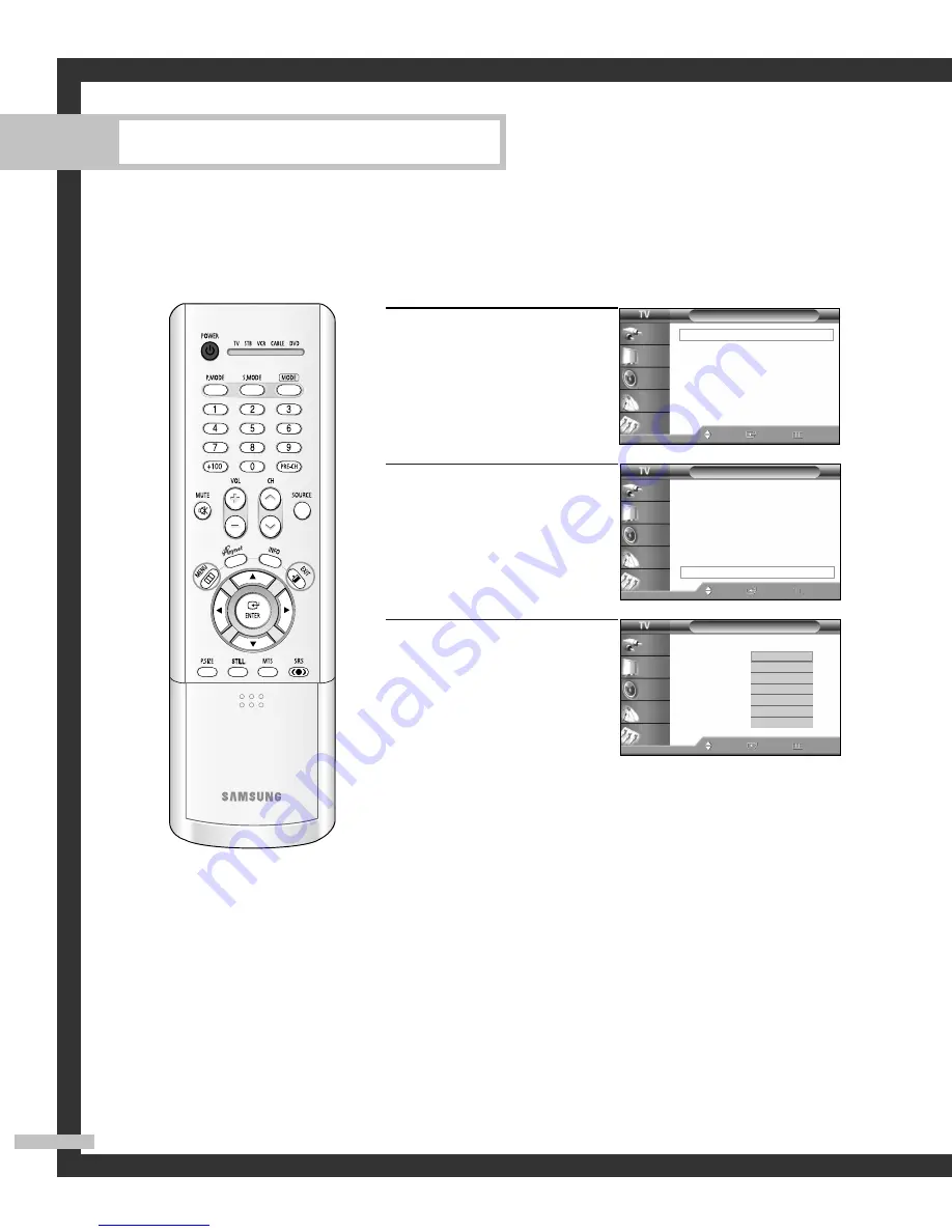 Samsung SP-46L3HR Скачать руководство пользователя страница 58