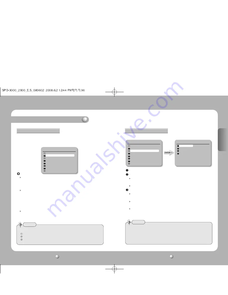 Samsung SPD-3000 User Manual Download Page 19