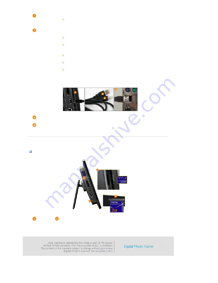 Samsung SPF-105P - Digital Photo Frame UbiSync USB Mini-PC... User Manual Download Page 11