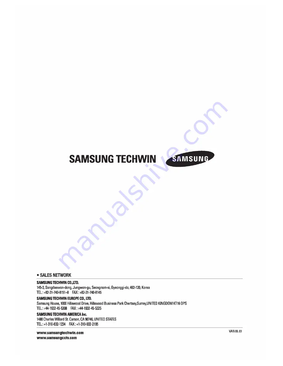 Samsung SVR-3200 User Manual Download Page 104