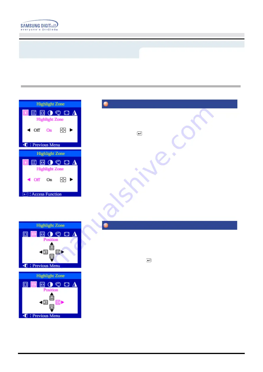 Samsung SyncMaster 1100 DF Manual Download Page 36