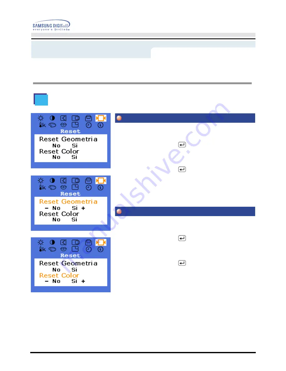 Samsung SyncMaster 171V Manual Del Usuario Download Page 30