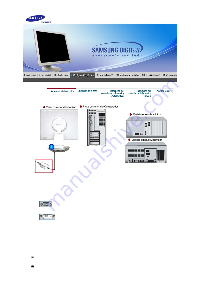 Samsung SyncMaster 173P plus, 193P plus Manual Del Usuario Download Page 13