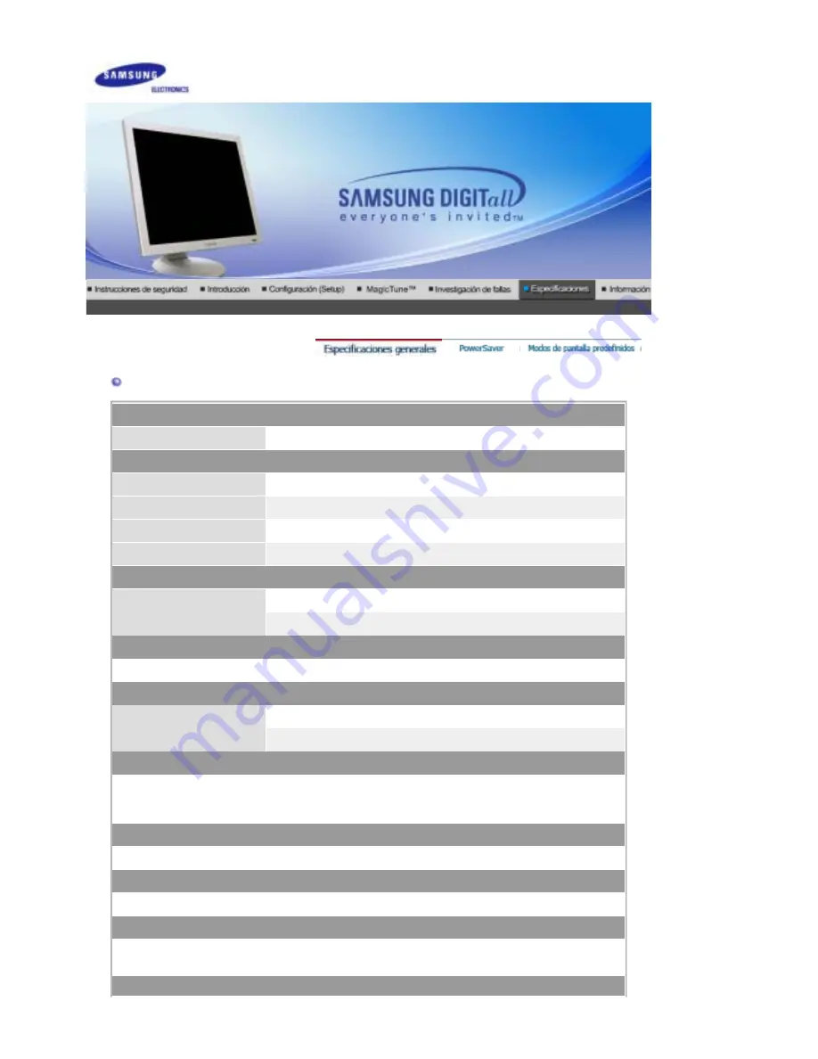 Samsung SyncMaster 173P plus, 193P plus Manual Del Usuario Download Page 49