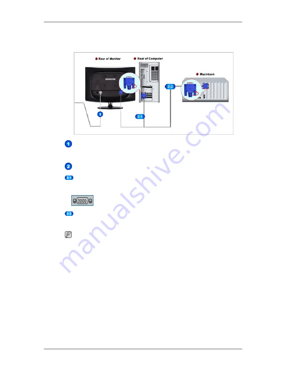 Samsung SyncMaster 2033SN Quick Start Manual Download Page 6