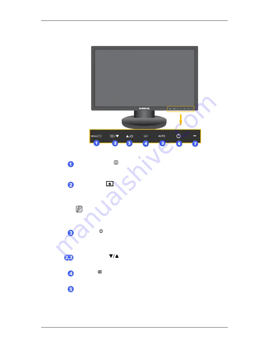 Samsung SyncMaster 2043NW Manual Del Usuario Download Page 11