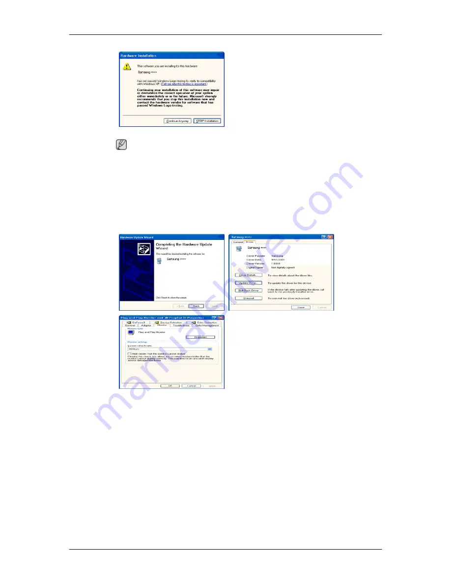 Samsung SyncMaster 2043NW Manual Del Usuario Download Page 23