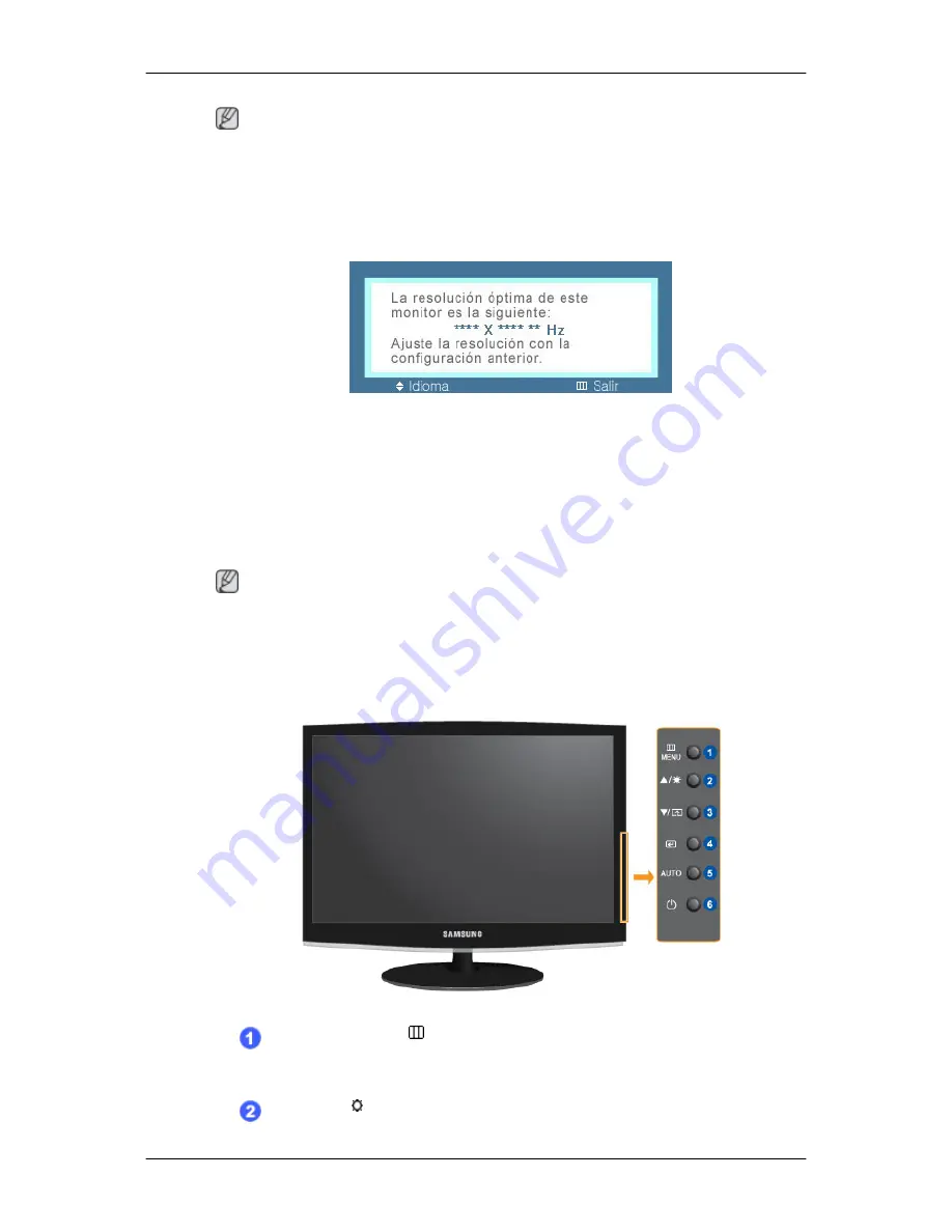 Samsung SyncMaster 2333SW Manual Del Usuario Download Page 11