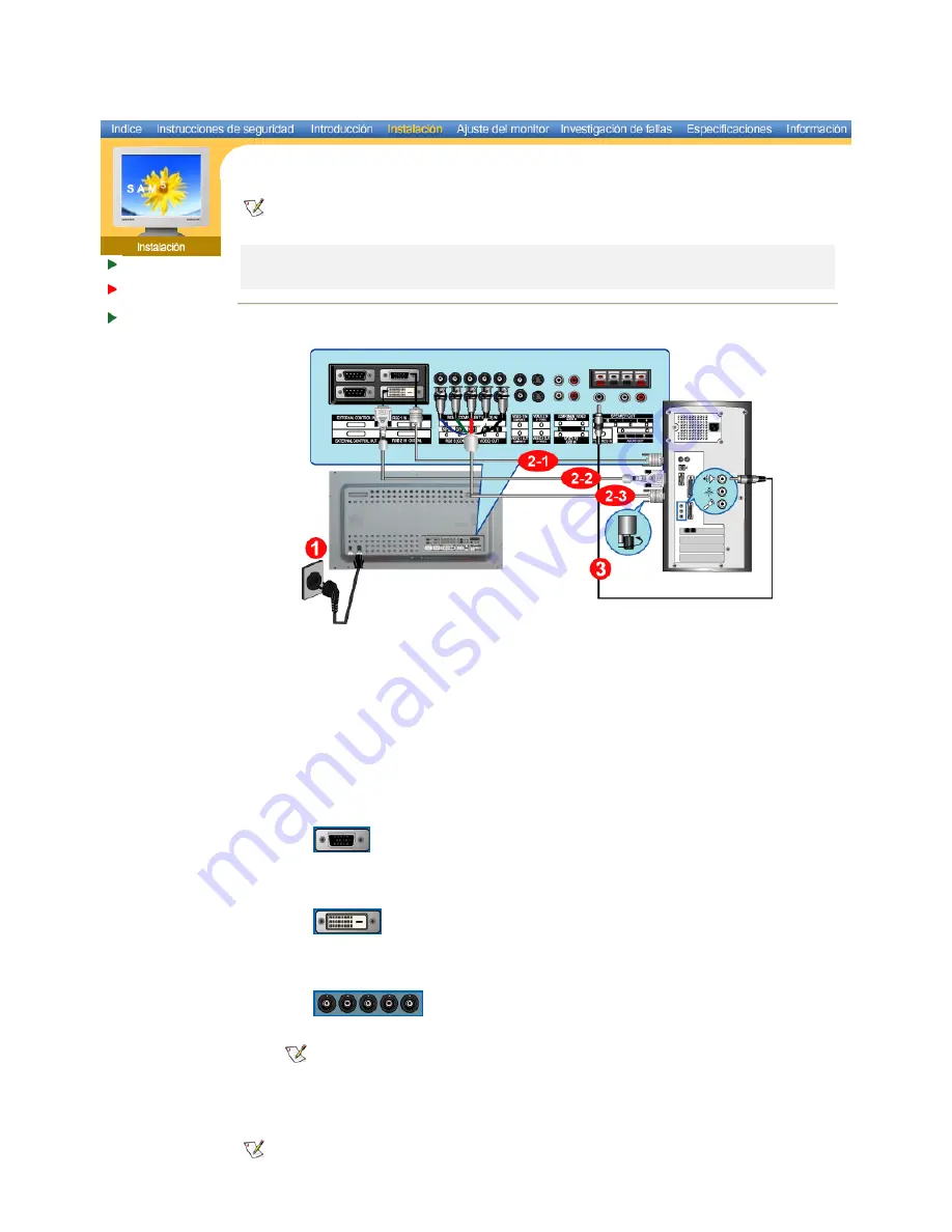 Samsung SyncMaster 323T Manual Del Usuario Download Page 26