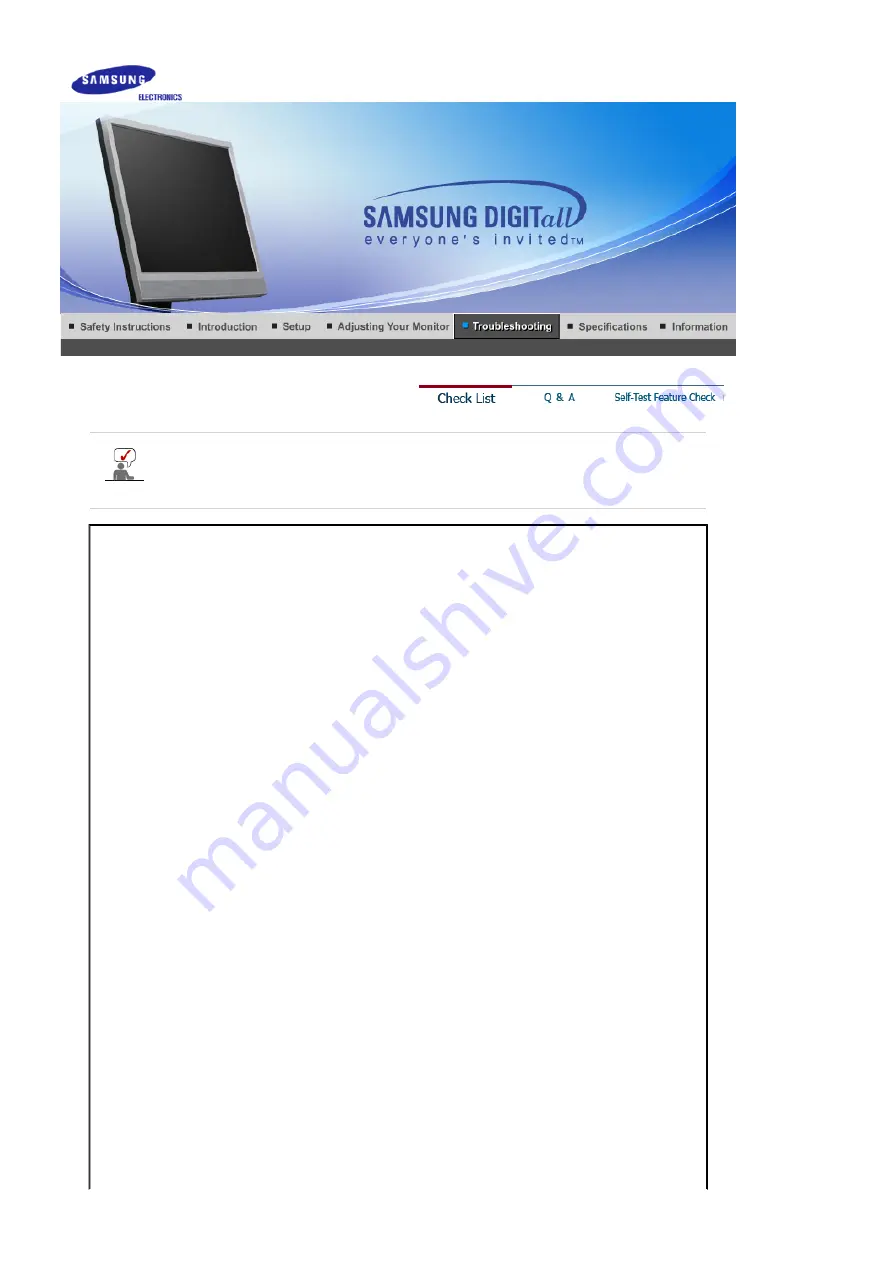 Samsung SyncMaster 710 TM Owner'S Manual Download Page 73