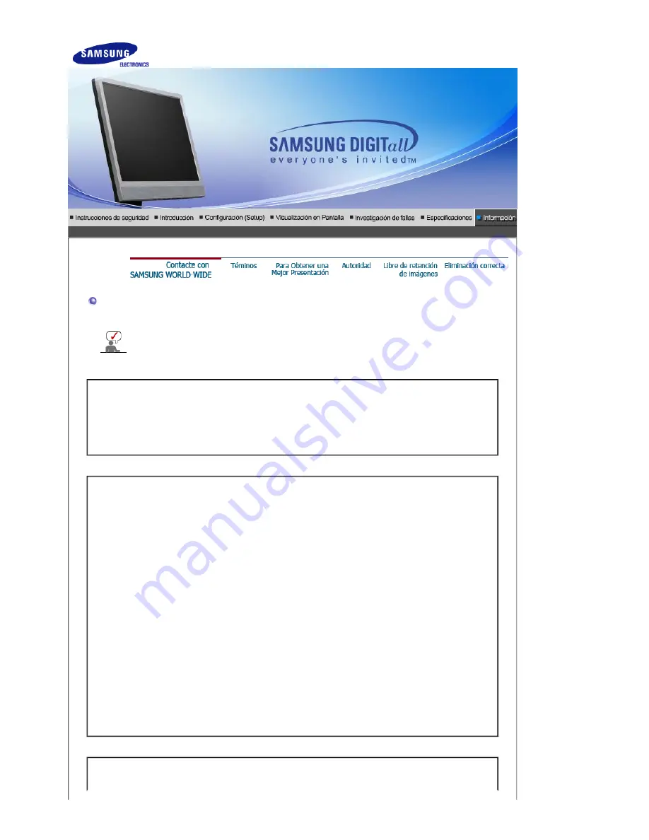 Samsung SyncMaster 710NT Manual Del Usuario Download Page 99