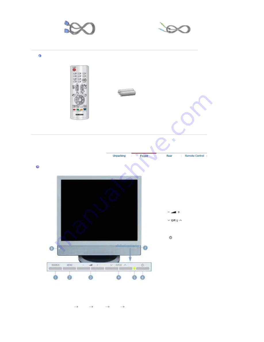 Samsung SyncMaster 741MP User Manual Download Page 11