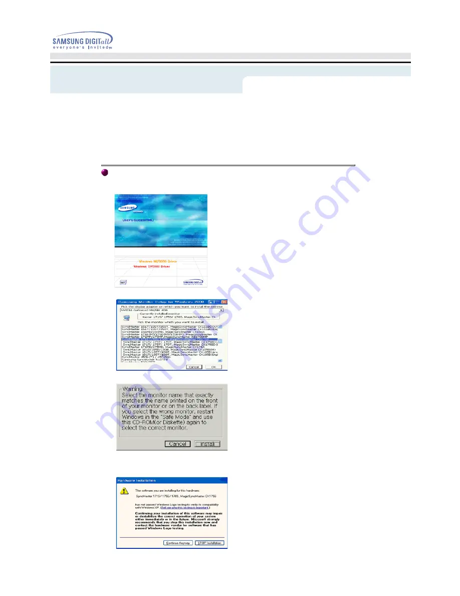 Samsung SyncMaster 957FS Manual Del Usuario Download Page 17