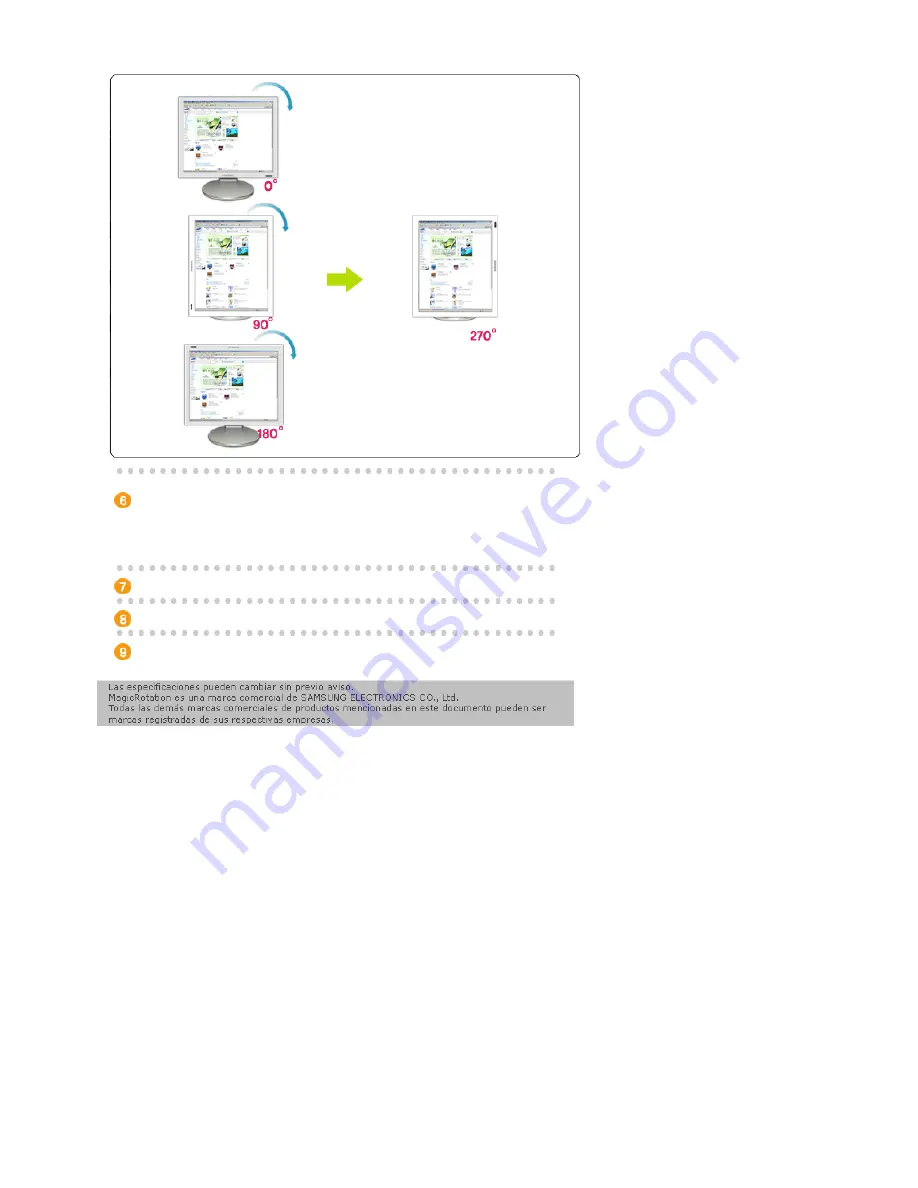 Samsung SyncMaster XL20 Manual Del Usuario Download Page 44