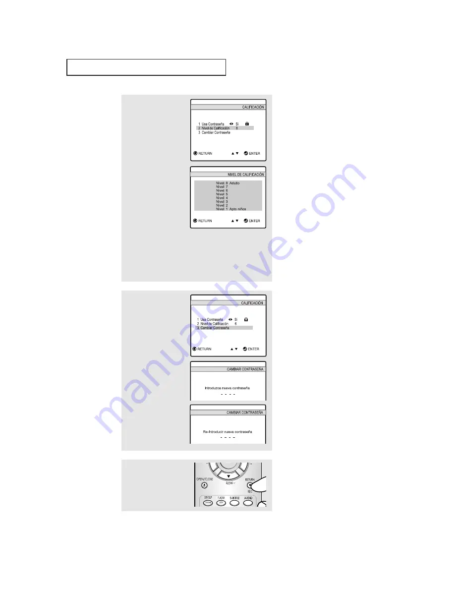 Samsung TC-29J6MN Manual De Instrucciones Download Page 72