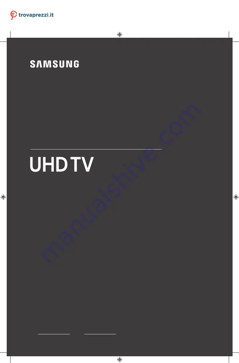 Samsung UE75RU7179UXZG Скачать руководство пользователя страница 1