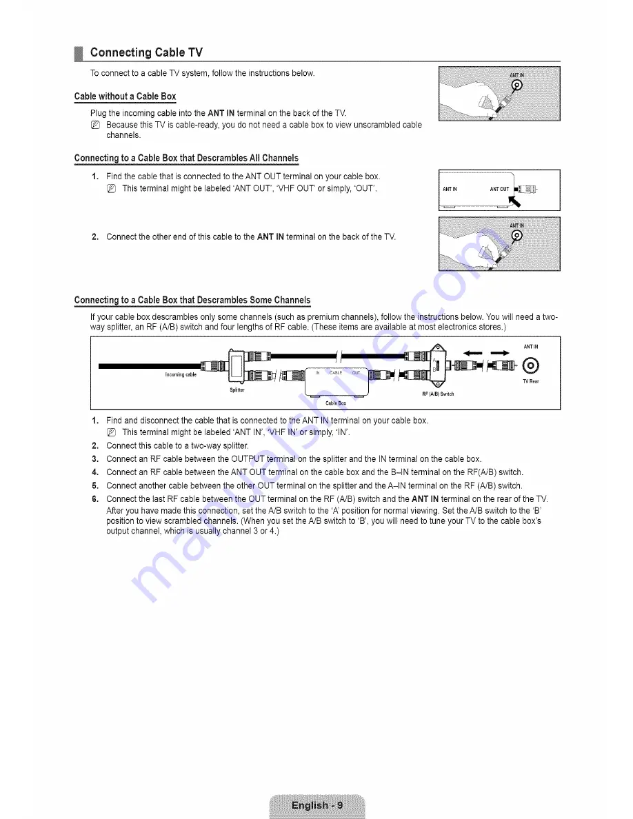 Samsung UN55B6000 - 55