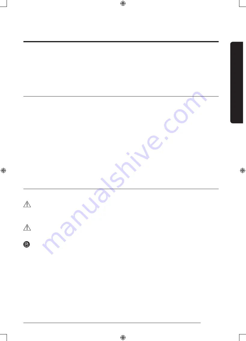 Samsung WD80M4 Series User Manual Download Page 3