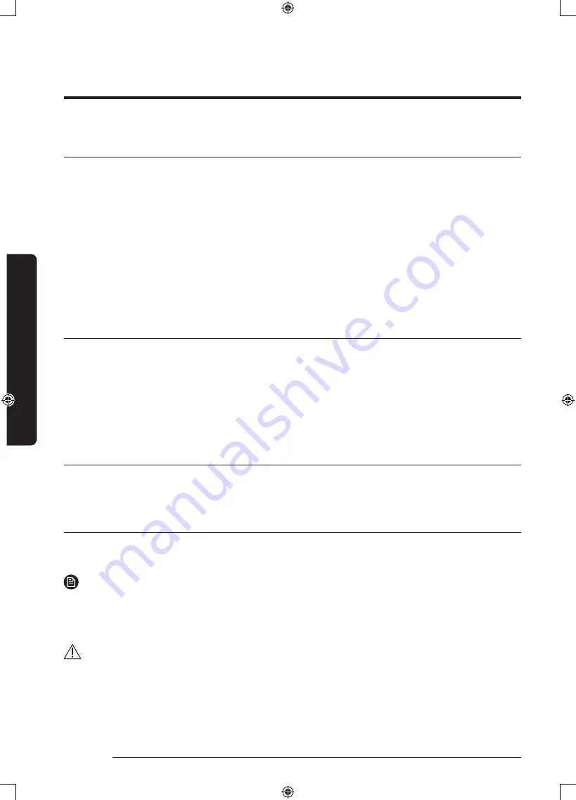 Samsung WD80M4 Series User Manual Download Page 26